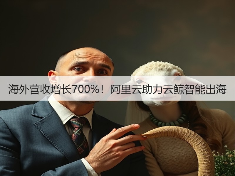海外营收增长700%！阿里云助力云鲸智能出海