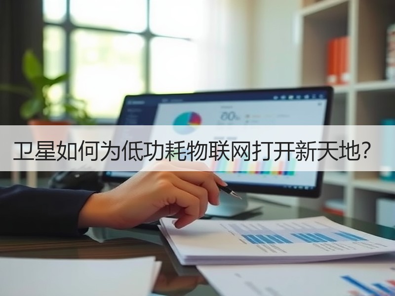 卫星如何为低功耗物联网打开新天地？