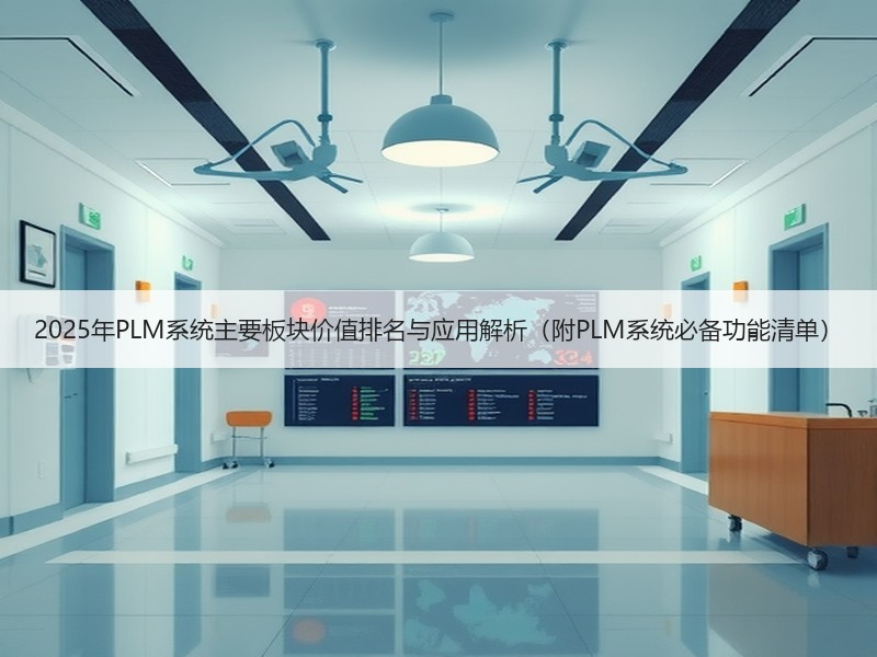 2025年PLM系统主要板块价值排名与应用解析（附PLM系统必备功能清单）