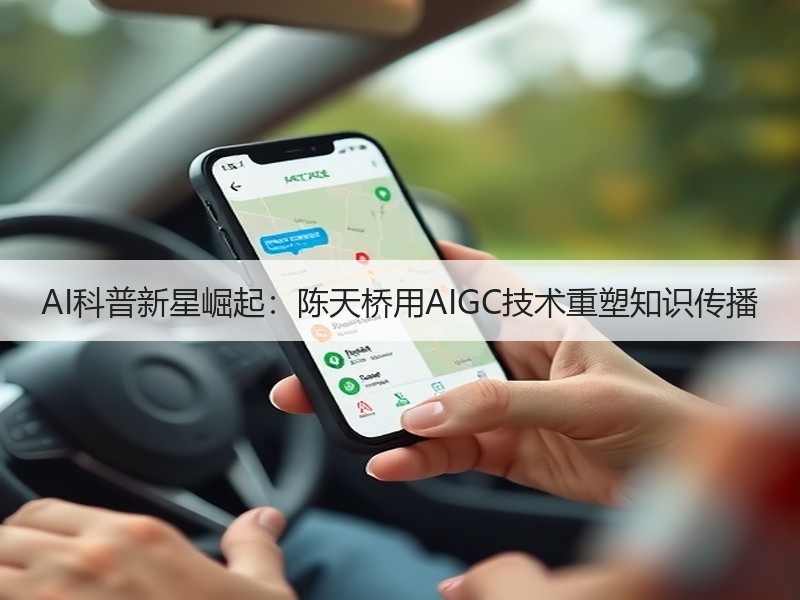 AI科普新星崛起：陈天桥用AIGC技术重塑知识传播