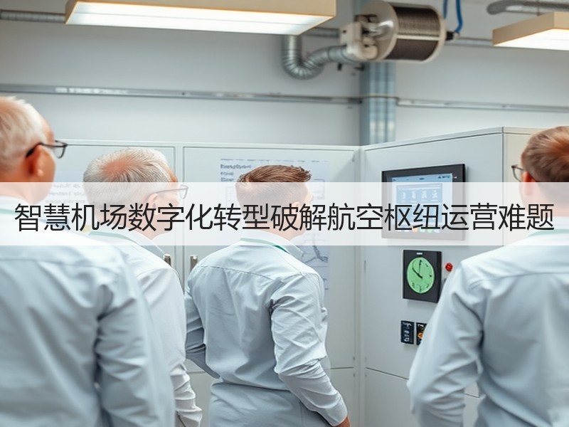 智慧机场数字化转型破解航空枢纽运营难题