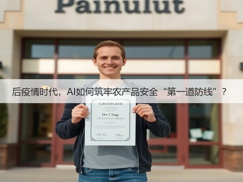 后疫情时代，AI如何筑牢农产品安全“第一道防线”？