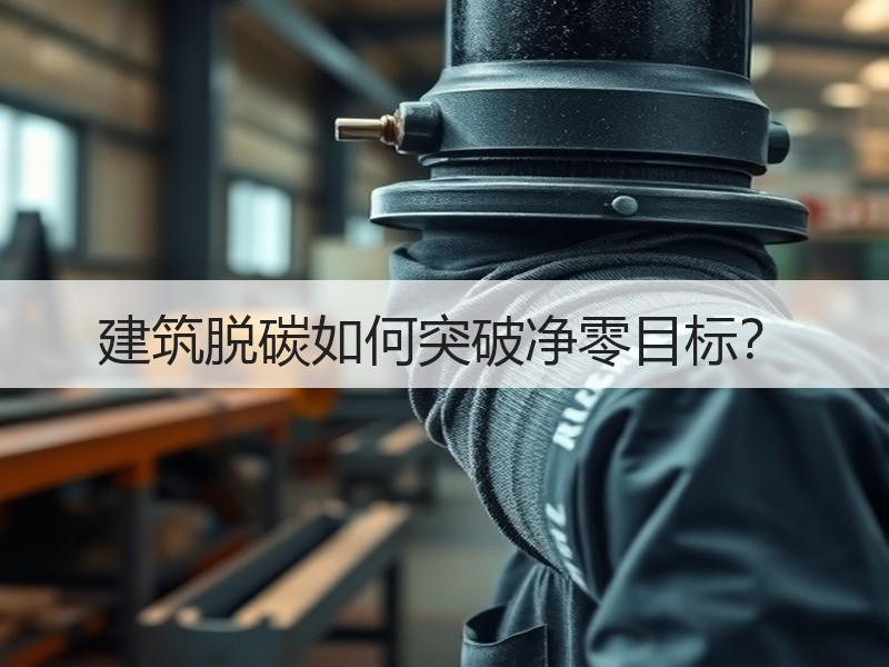 建筑脱碳如何突破净零目标？