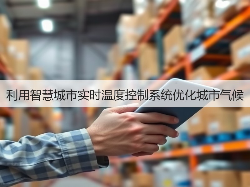 利用智慧城市实时温度控制系统优化城市气候