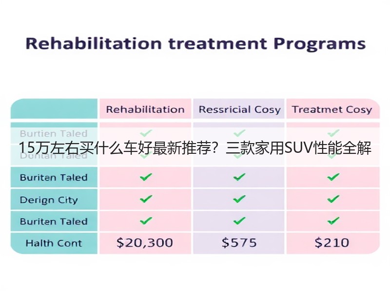 15万左右买什么车好最新推荐？三款家用SUV性能全解