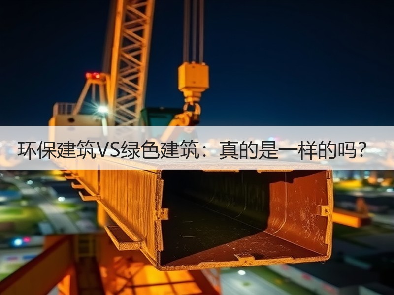 环保建筑VS绿色建筑：真的是一样的吗？