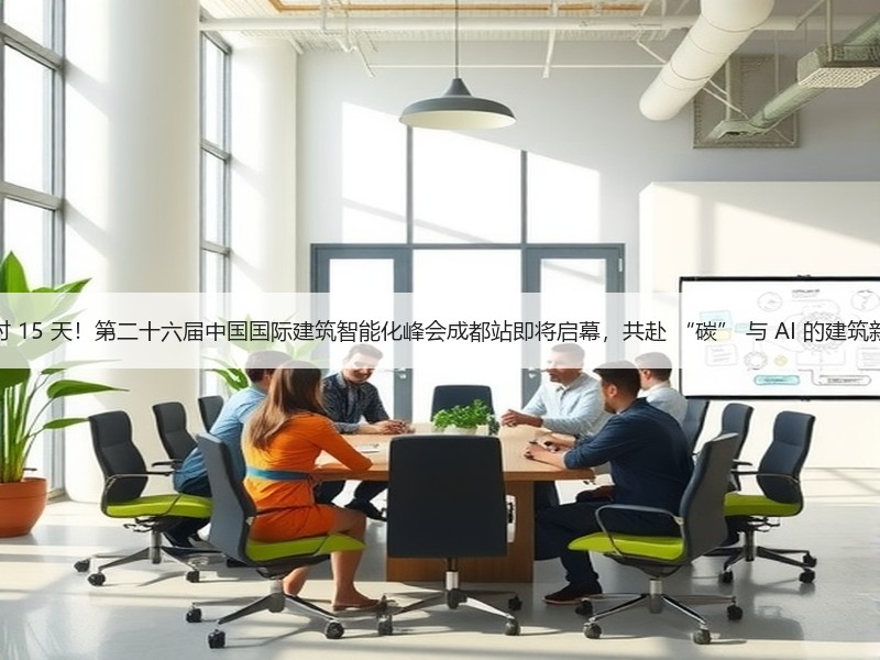 倒计时 15 天！第二十六届中国国际建筑智能化峰会成都站即将启幕，共赴 “碳” 与 AI 的建筑新未来