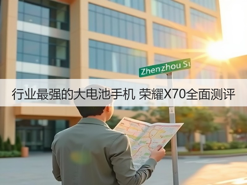 行业最强的大电池手机 荣耀X70全面测评