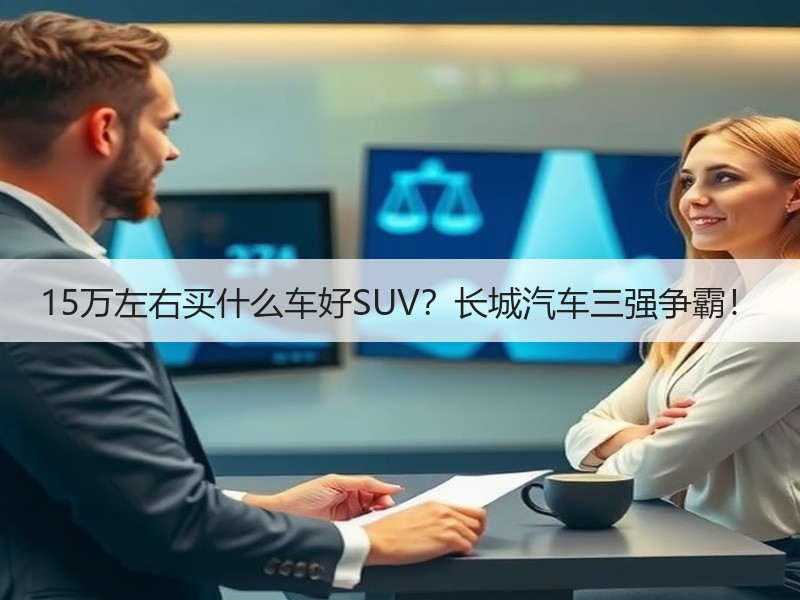 15万左右买什么车好SUV？长城汽车三强争霸！