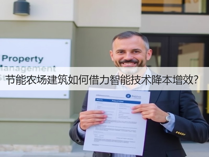 节能农场建筑如何借力智能技术降本增效？