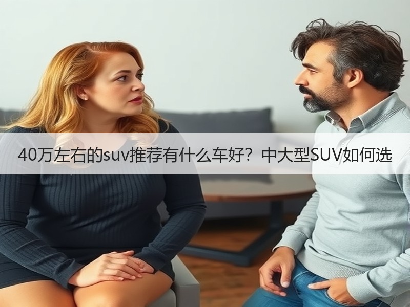 40万左右的suv推荐有什么车好？中大型SUV如何选