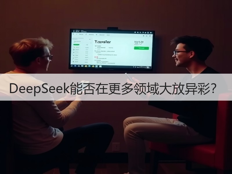 DeepSeek能否在更多领域大放异彩？