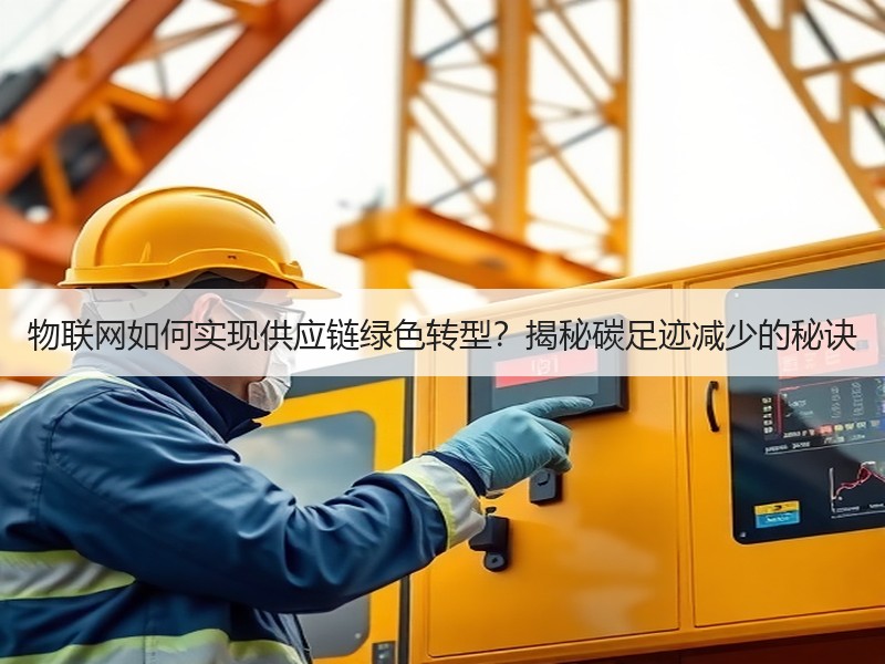 物联网如何实现供应链绿色转型？揭秘碳足迹减少的秘诀