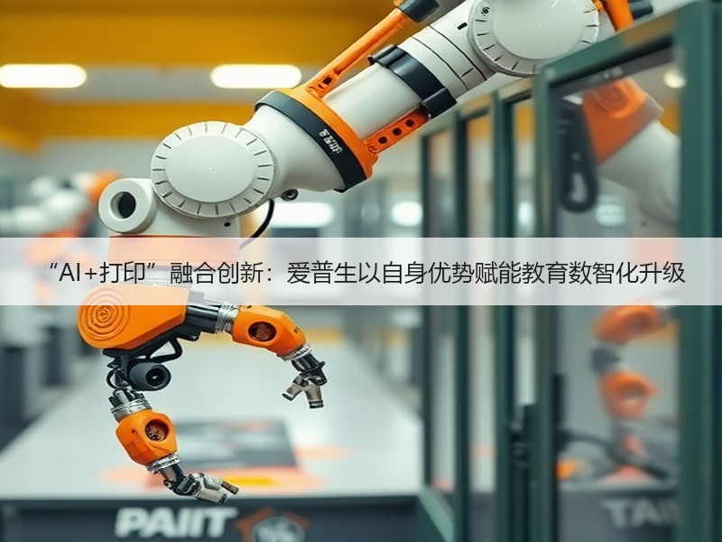 “AI+打印”融合创新：爱普生以自身优势赋能教育数智化升级