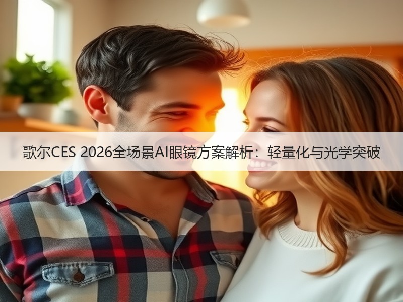 歌尔CES 2026全场景AI眼镜方案解析：轻量化与光学突破