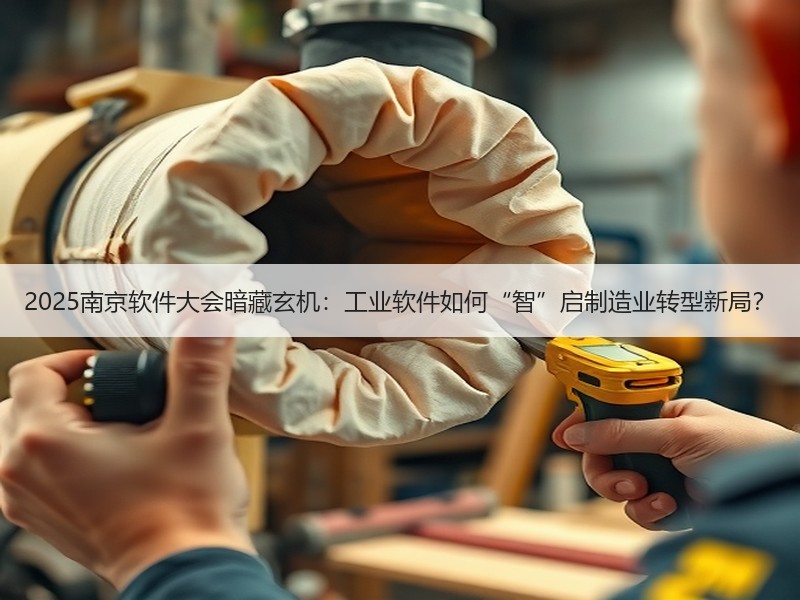 2025南京软件大会暗藏玄机：工业软件如何“智”启制造业转型新局？