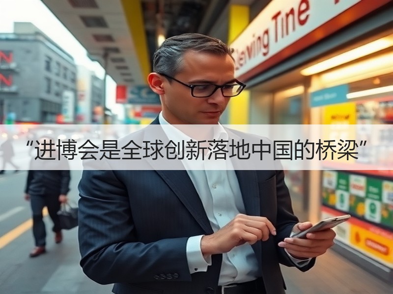 “进博会是全球创新落地中国的桥梁”