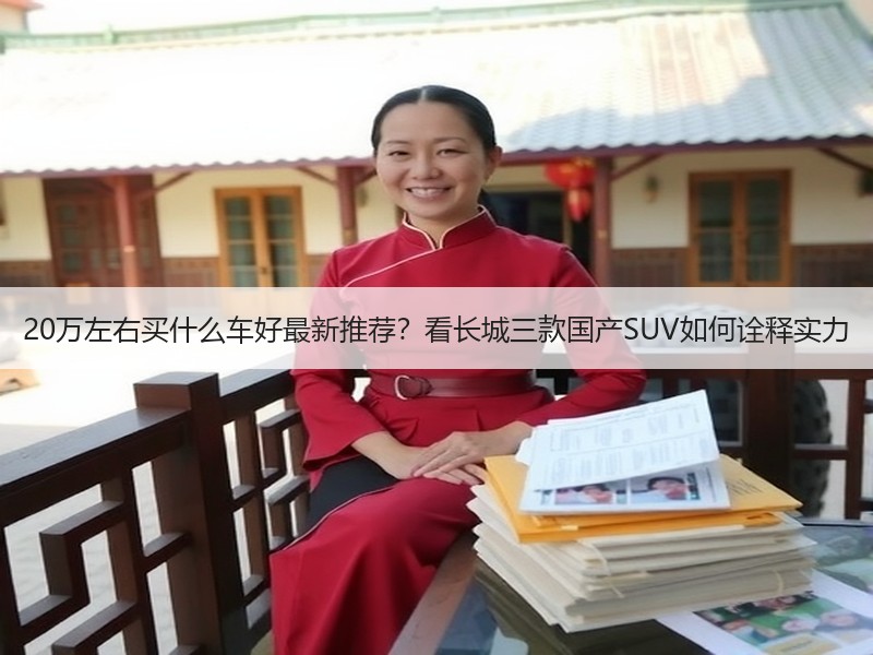 20万左右买什么车好最新推荐？看长城三款国产SUV如何诠释实力