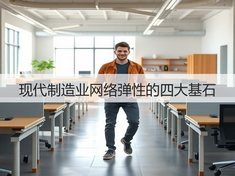 现代制造业网络弹性的四大基石
