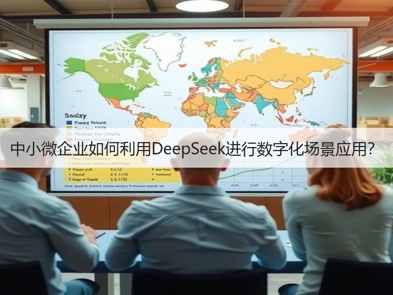 中小微企业如何利用DeepSeek进行数字化场景应用？