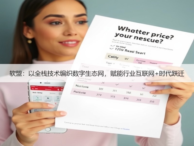软盟：以全栈技术编织数字生态网，赋能行业互联网+时代跃迁