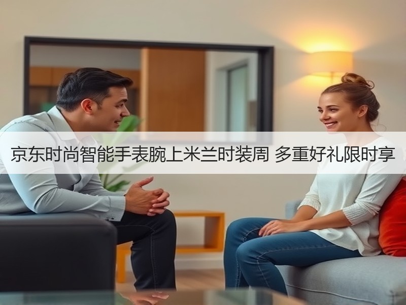 京东时尚智能手表腕上米兰时装周 多重好礼限时享