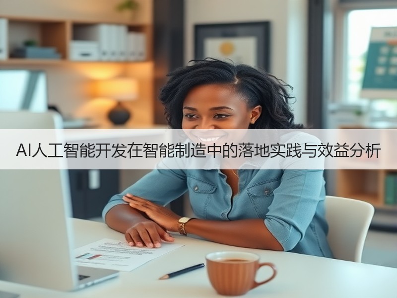 AI人工智能开发在智能制造中的落地实践与效益分析