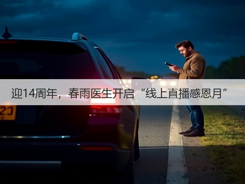 迎14周年，春雨医生开启“线上直播感恩月”