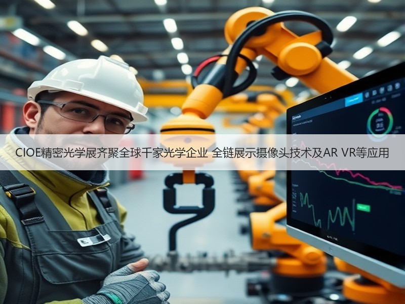 CIOE精密光学展齐聚全球千家光学企业 全链展示摄像头技术及AR VR等应用