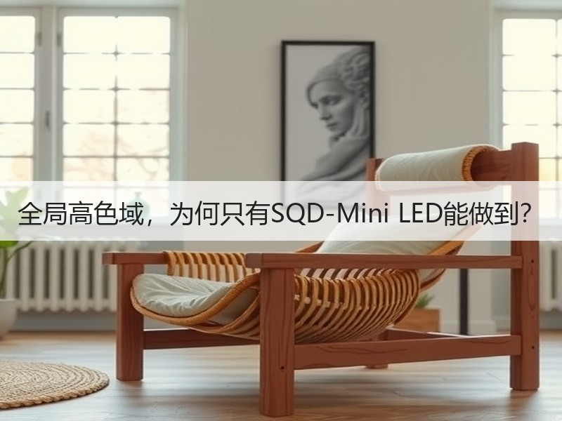 全局高色域，为何只有SQD-Mini LED能做到？
