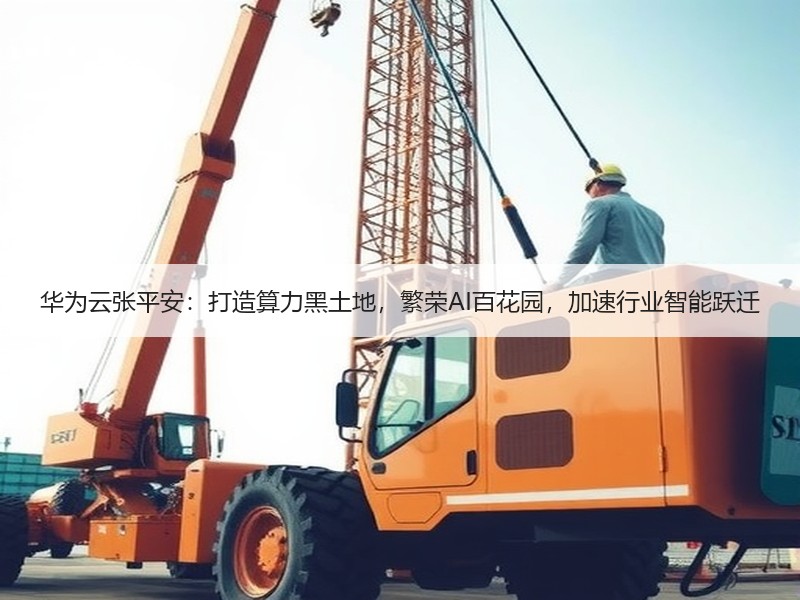 华为云张平安：打造算力黑土地，繁荣AI百花园，加速行业智能跃迁