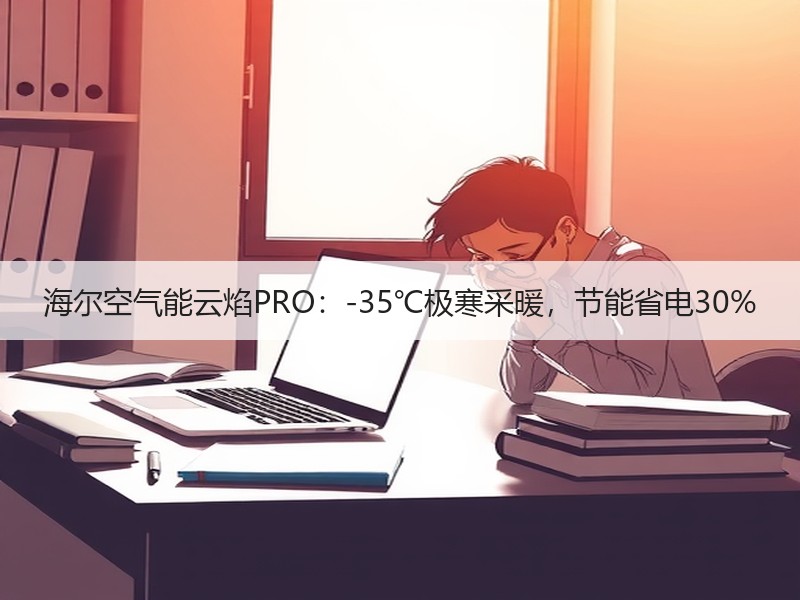 海尔空气能云焰PRO：-35℃极寒采暖，节能省电30%