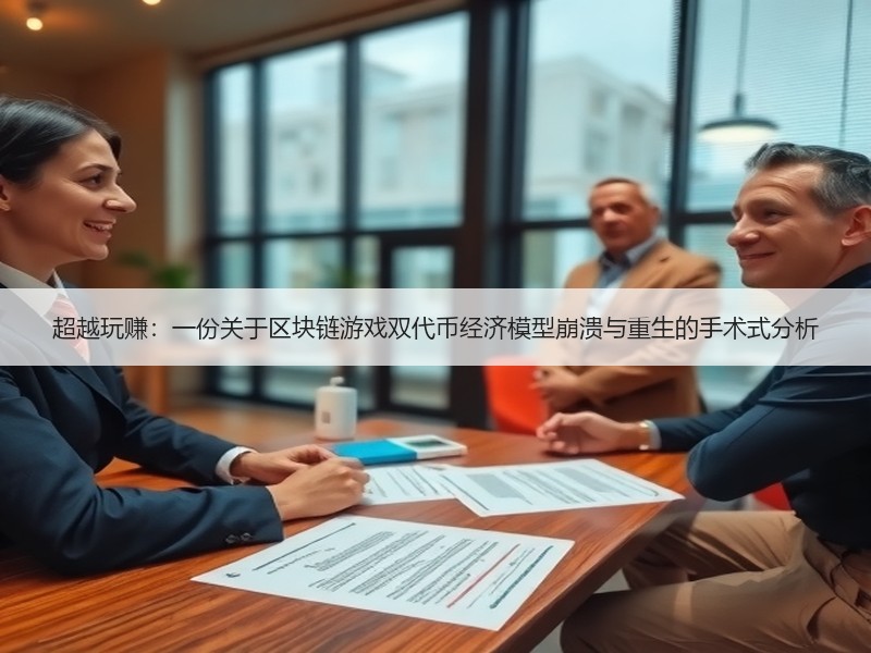 超越玩赚：一份关于区块链游戏双代币经济模型崩溃与重生的手术式分析