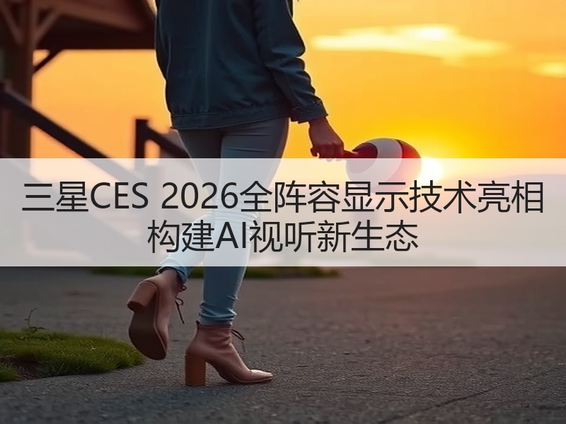 三星CES 2026全阵容显示技术亮相 构建AI视听新生态