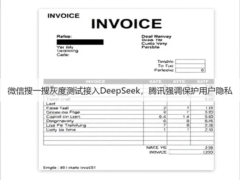 微信搜一搜灰度测试接入DeepSeek，腾讯强调保护用户隐私