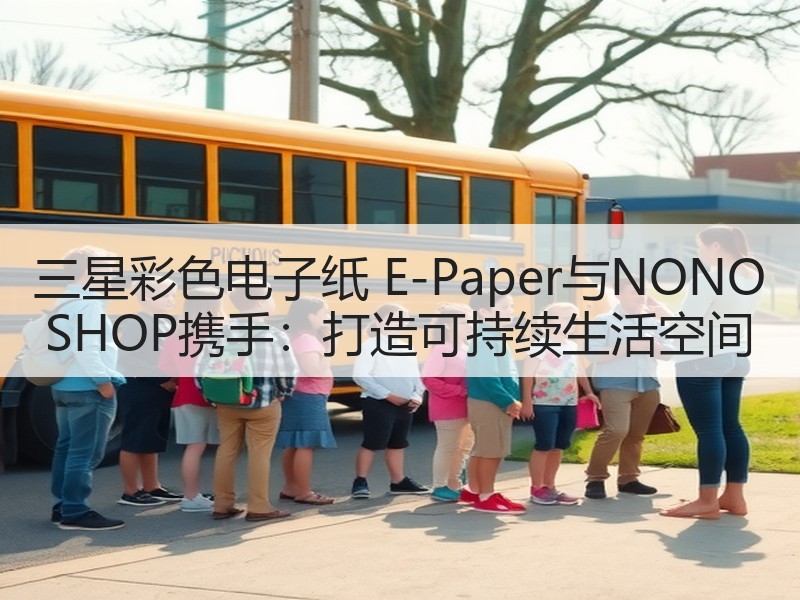 三星彩色电子纸 E-Paper与NONO SHOP携手：打造可持续生活空间