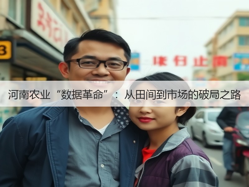 河南农业“数据革命”：从田间到市场的破局之路