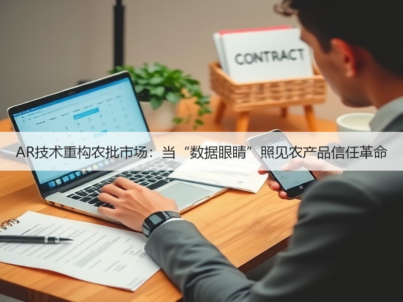 AR技术重构农批市场：当“数据眼睛”照见农产品信任革命