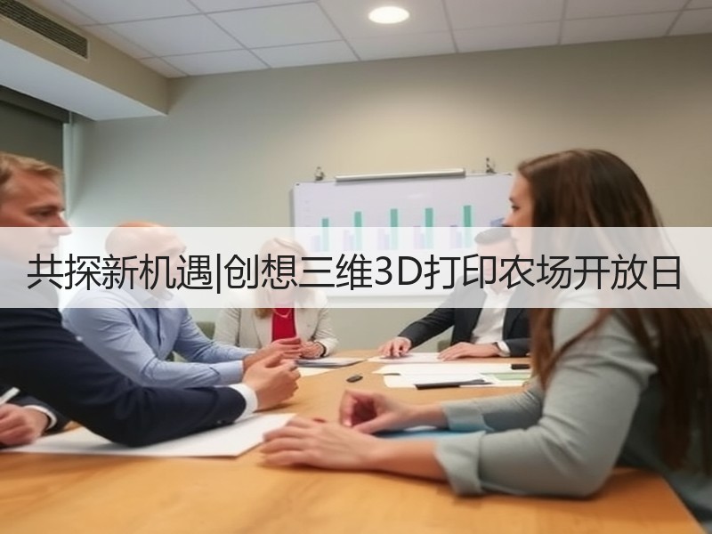 共探新机遇|创想三维3D打印农场开放日