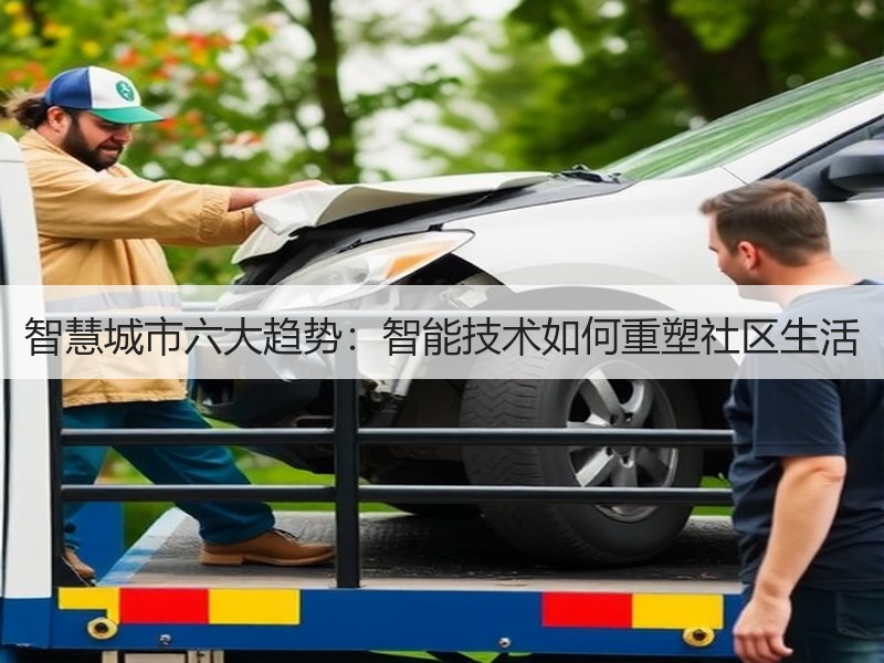 智慧城市六大趋势：智能技术如何重塑社区生活
