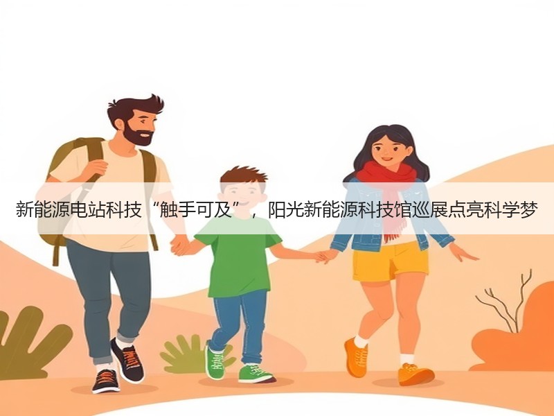 新能源电站科技“触手可及”，阳光新能源科技馆巡展点亮科学梦