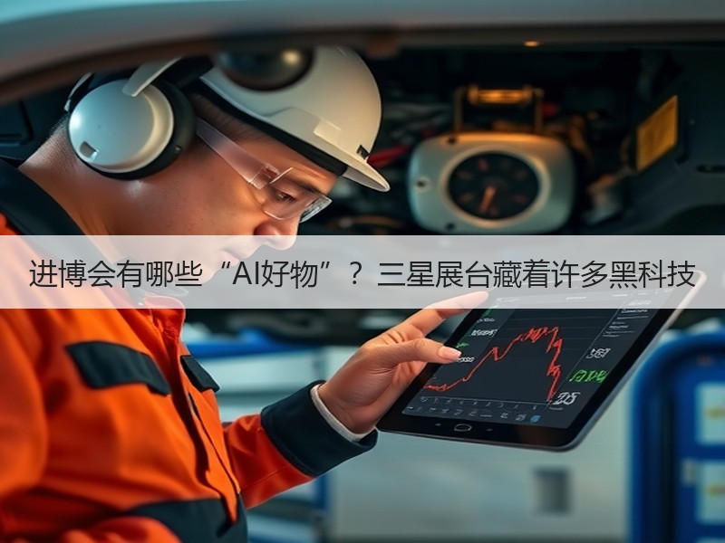 进博会有哪些“AI好物”？三星展台藏着许多黑科技