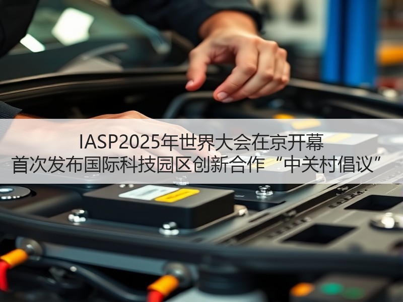 IASP2025年世界大会在京开幕 首次发布国际科技园区创新合作“中关村倡议”