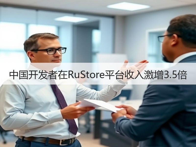 中国开发者在RuStore平台收入激增3.5倍