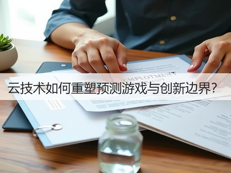 云技术如何重塑预测游戏与创新边界？