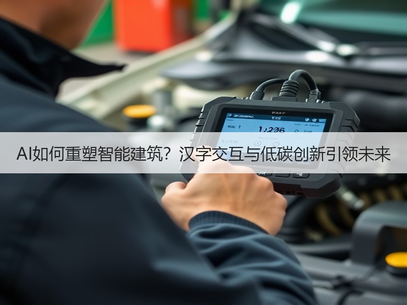 AI如何重塑智能建筑？汉字交互与低碳创新引领未来