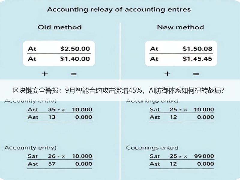 区块链安全警报：9月智能合约攻击激增45%，AI防御体系如何扭转战局？