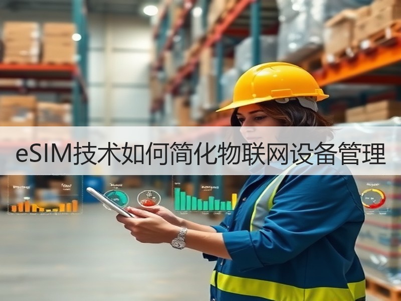 eSIM技术如何简化物联网设备管理