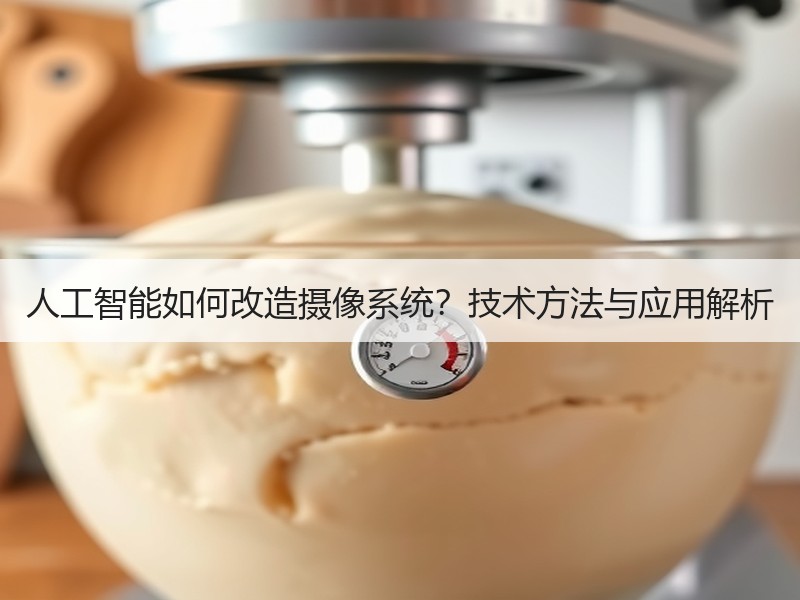 人工智能如何改造摄像系统？技术方法与应用解析