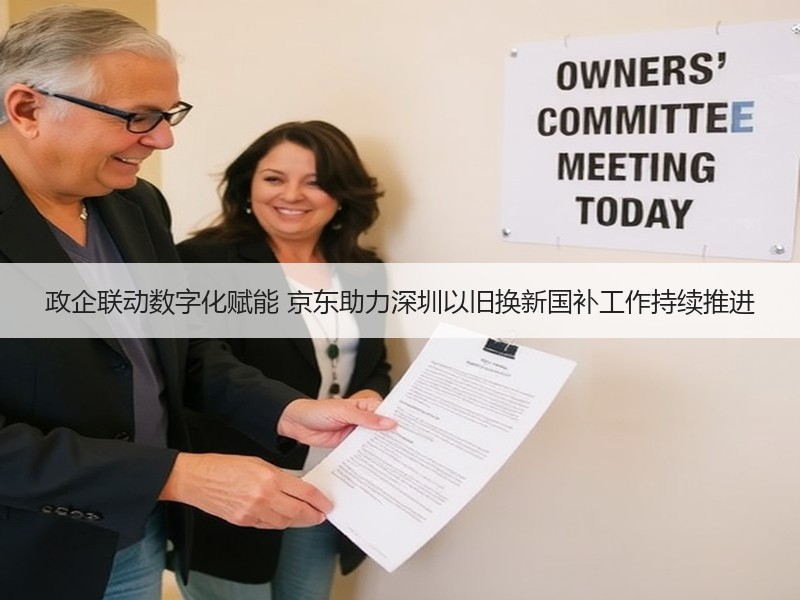政企联动数字化赋能 京东助力深圳以旧换新国补工作持续推进